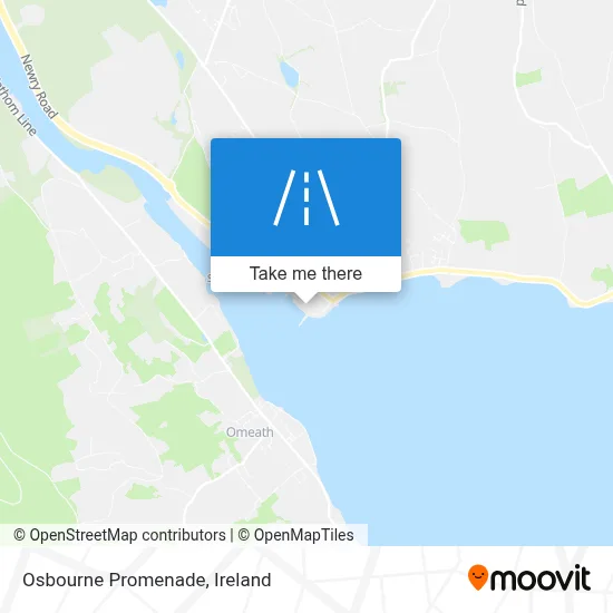 Osbourne Promenade map