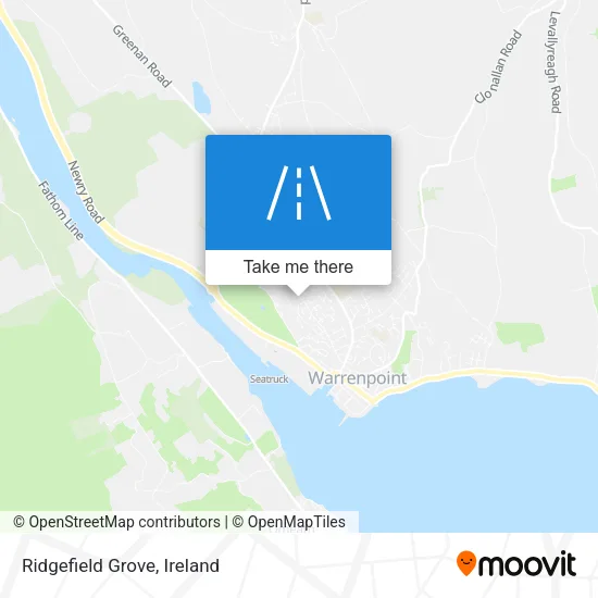 Ridgefield Grove map