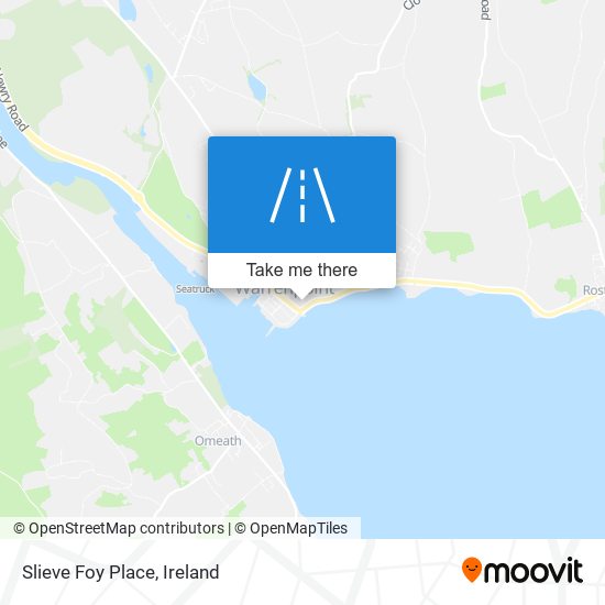 Slieve Foy Place map