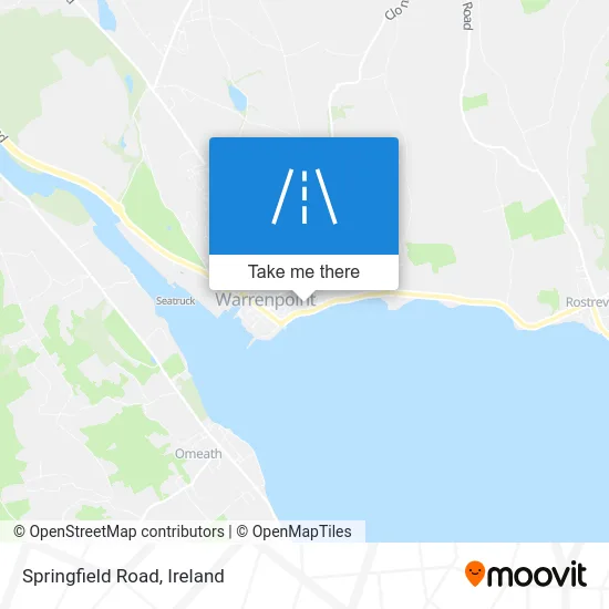 Springfield Road map