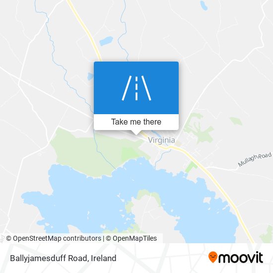 Ballyjamesduff Road plan