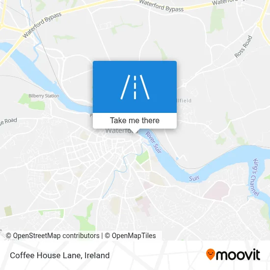 Coffee House Lane map