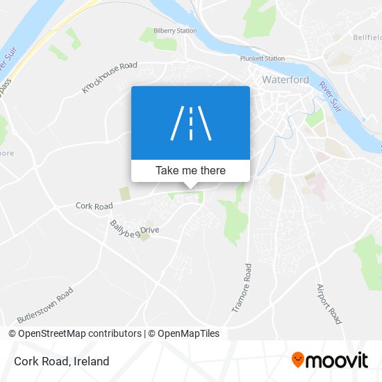 Cork Road map