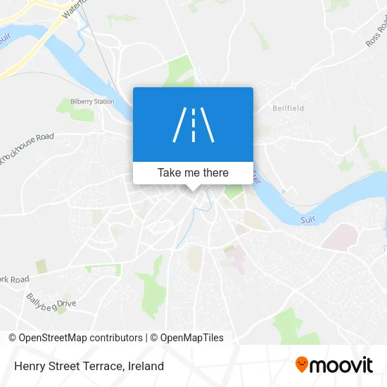 Henry Street Terrace map
