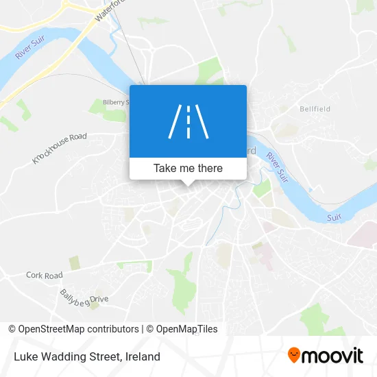 Luke Wadding Street map