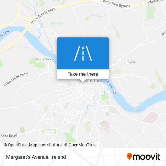 Margaret's Avenue map