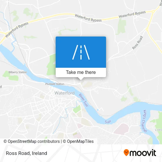 Ross Road map