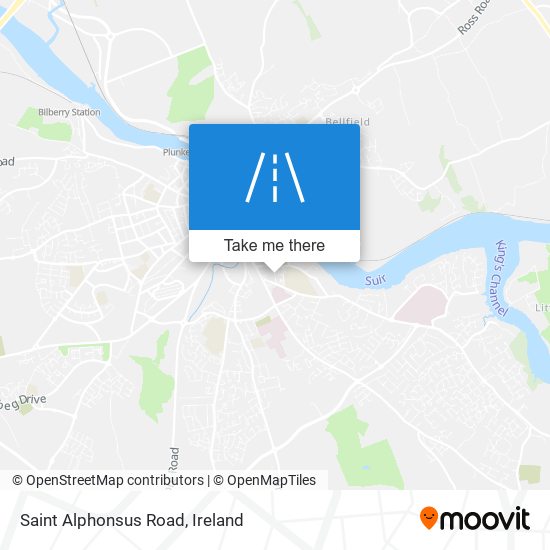 Saint Alphonsus Road map