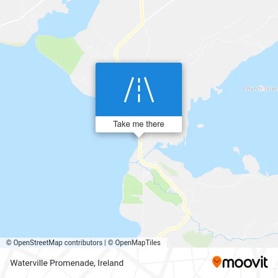 Waterville Promenade map