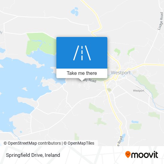 Springfield Drive map