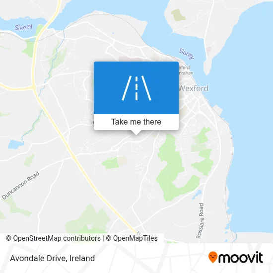 Avondale Drive map
