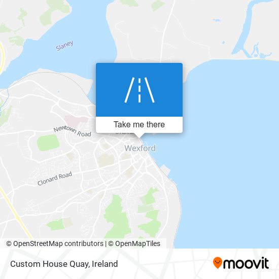 Custom House Quay map