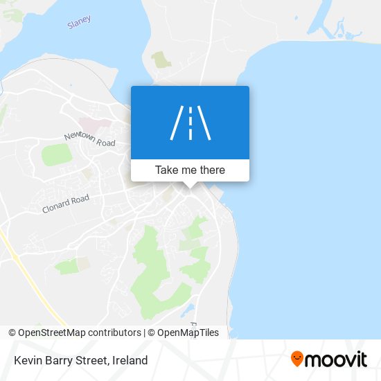 Kevin Barry Street map