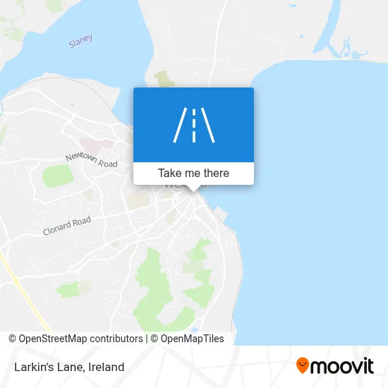 Larkin's Lane map