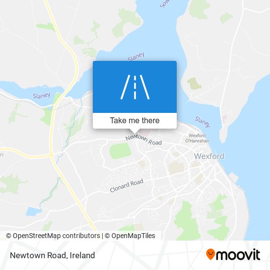 Newtown Road map