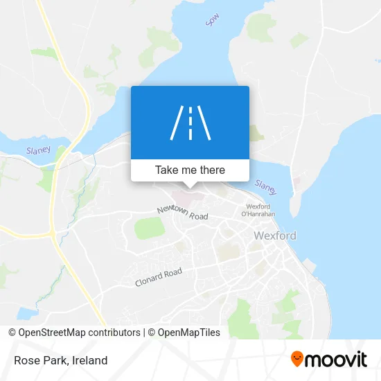 Rose Park map