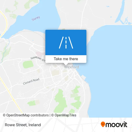 Rowe Street map
