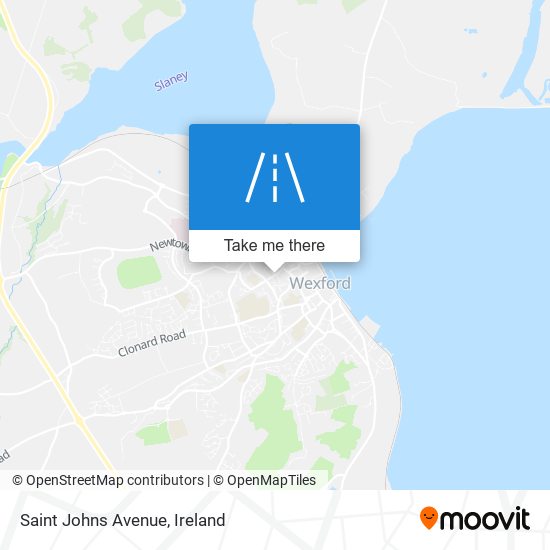 Saint Johns Avenue map