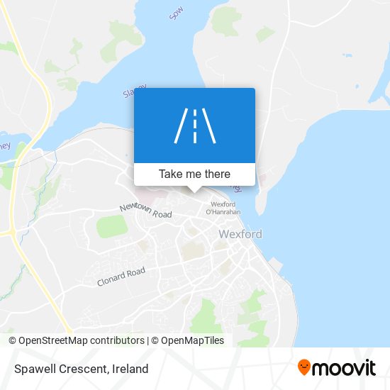 Spawell Crescent map
