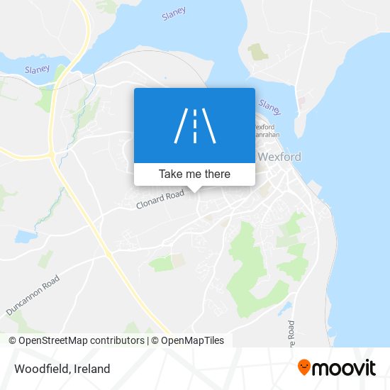 Woodfield map