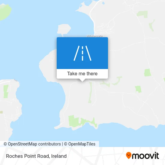 Roches Point Road map