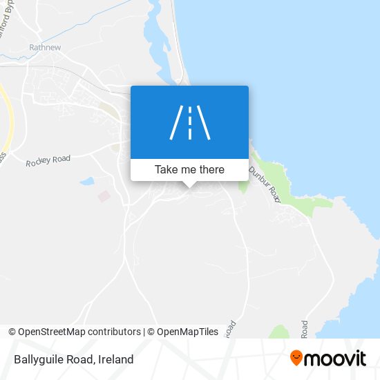 Ballyguile Road map