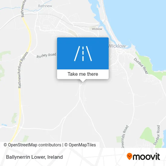 Ballynerrin Lower map