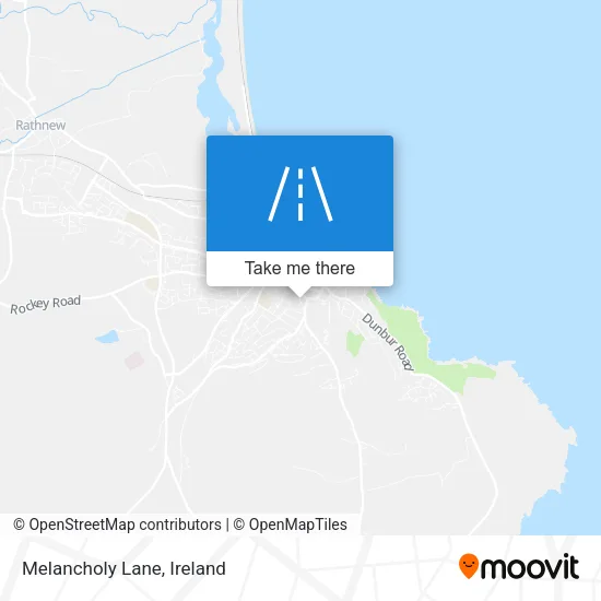 Melancholy Lane map