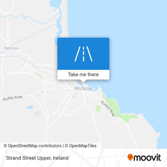 Strand Street Upper map