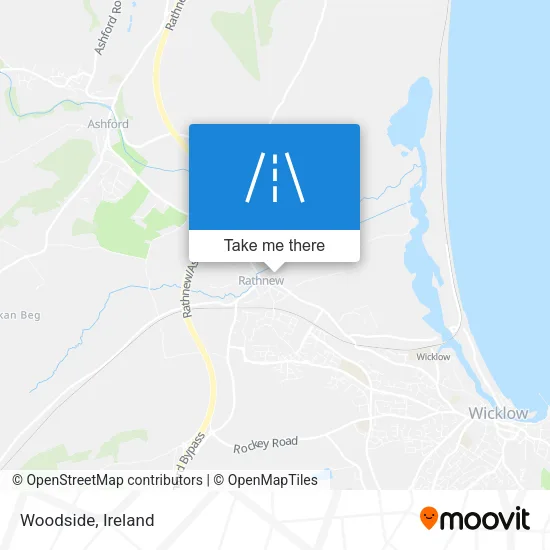 Woodside map
