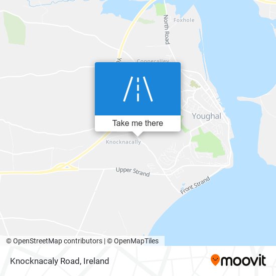 Knocknacaly Road map