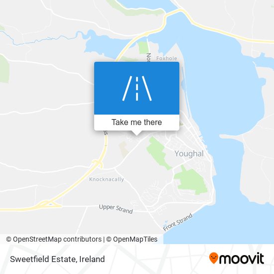 Sweetfield Estate map