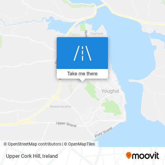 Upper Cork Hill map