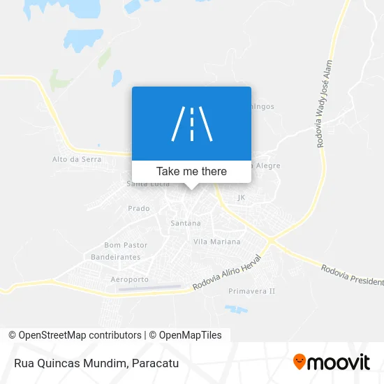Rua Quincas Mundim map