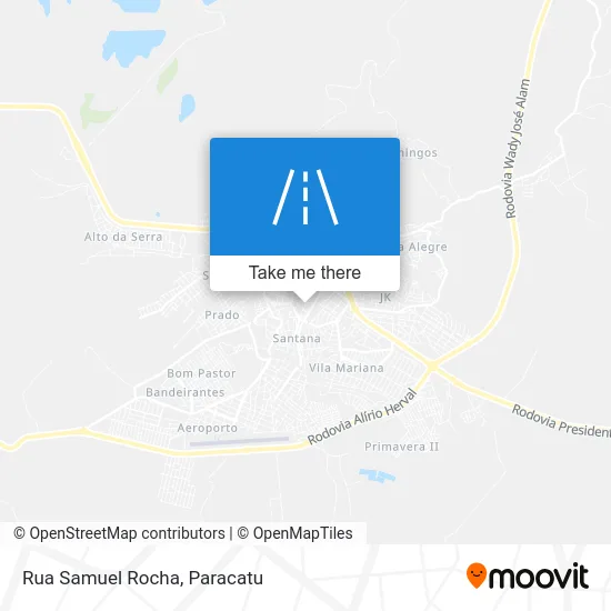 Rua Samuel Rocha map