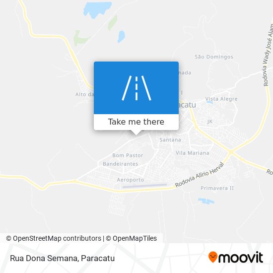 Rua Dona Semana map