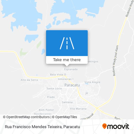 Rua Francisco Mendes Teixeira map