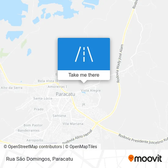 Rua São Domingos map