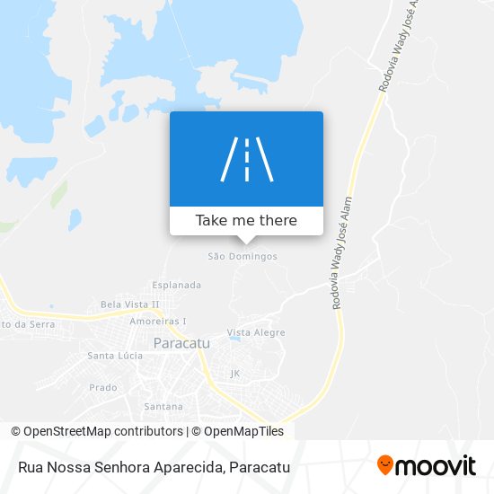 Rua Nossa Senhora Aparecida map