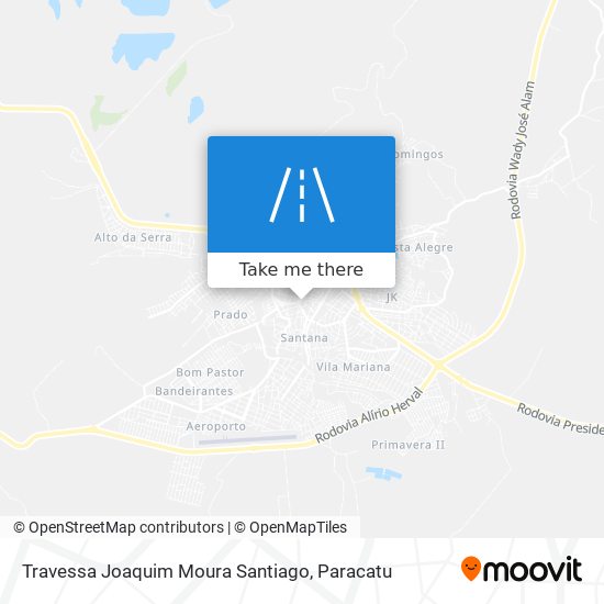 Travessa Joaquim Moura Santiago map