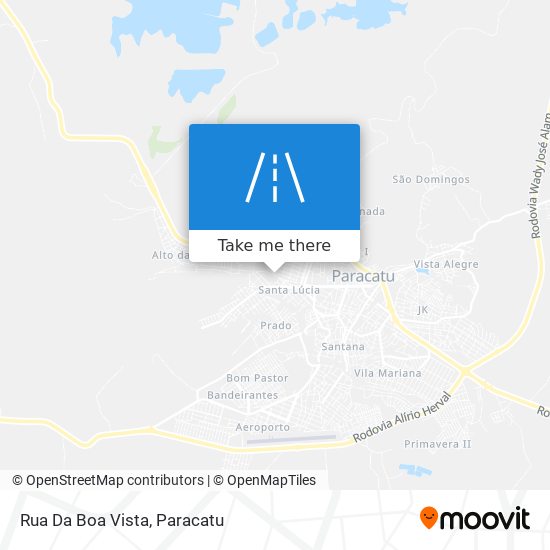 Mapa Rua Da Boa Vista