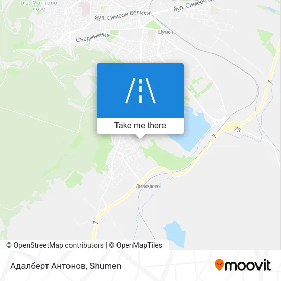 Карта Адалберт Антонов