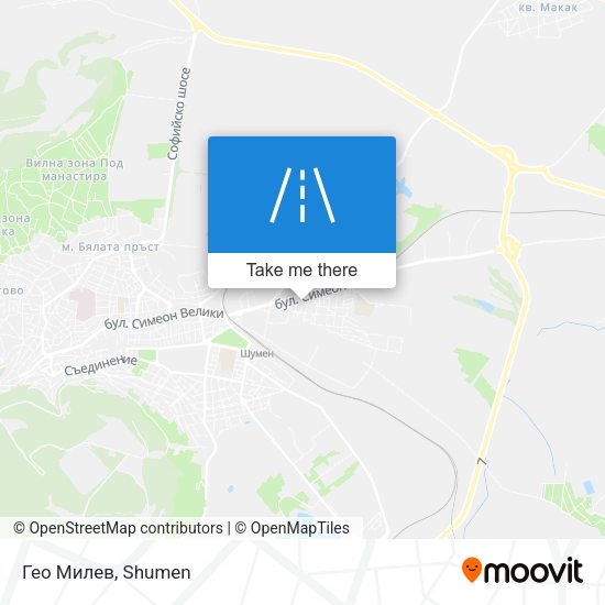 Гео Милев map