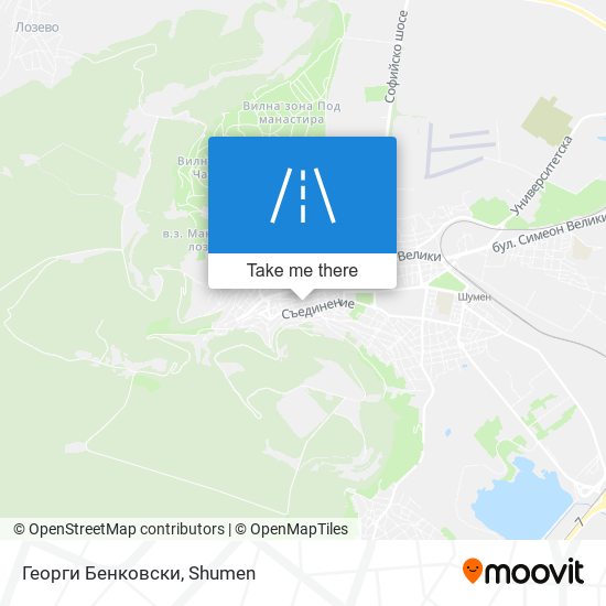 Георги Бенковски map