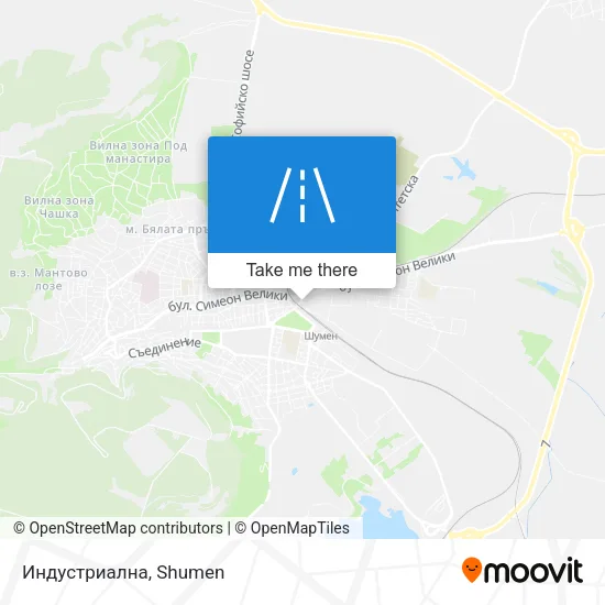 Карта Индустриална