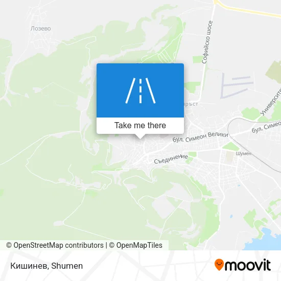 Карта Кишинев