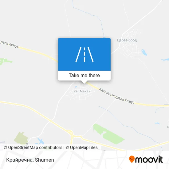 Карта Крайречна