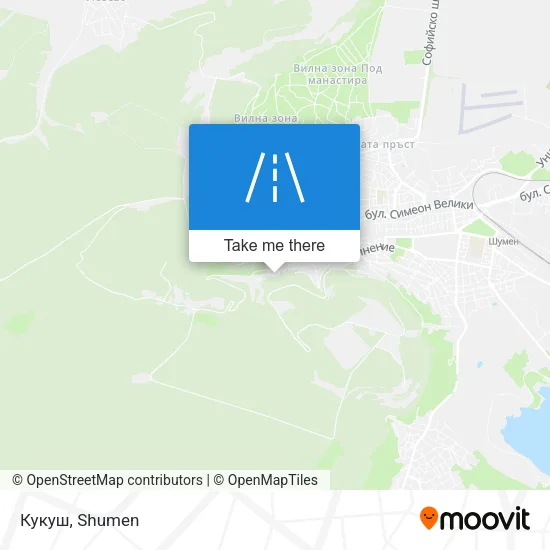 Карта Кукуш