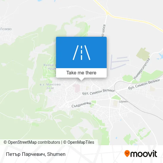 Карта Петър Парчевич