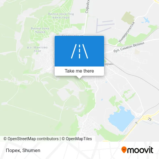 Карта Порек